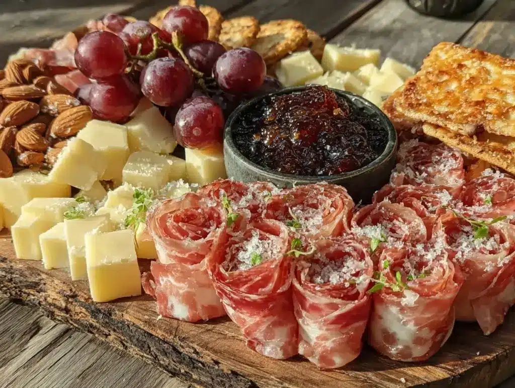 easy charcuterie board - featured image