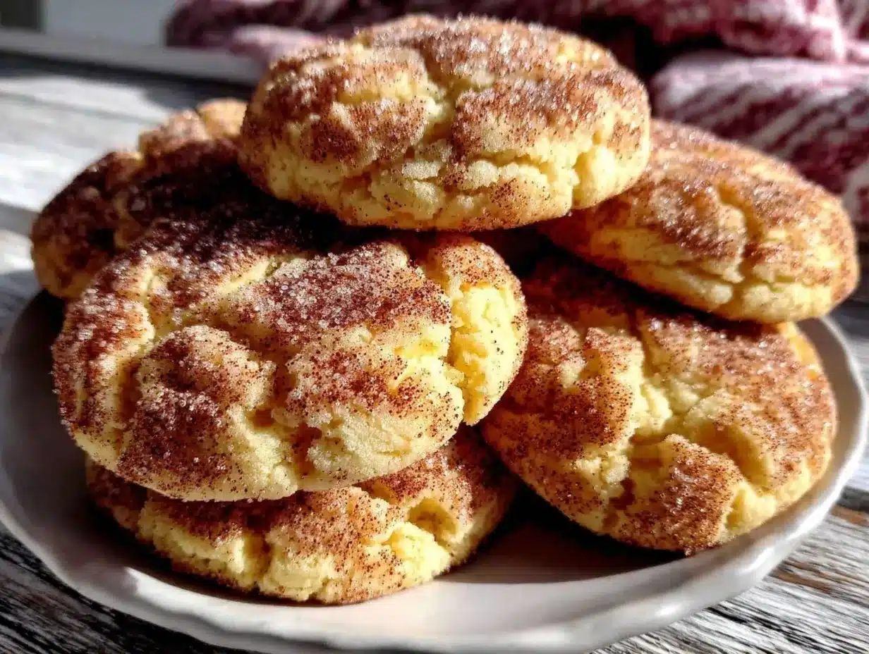Snickerdoodle Cookies: 5-Ingredient Budget Bake 4 easy chewy snickerdoodle cookies preparation steps