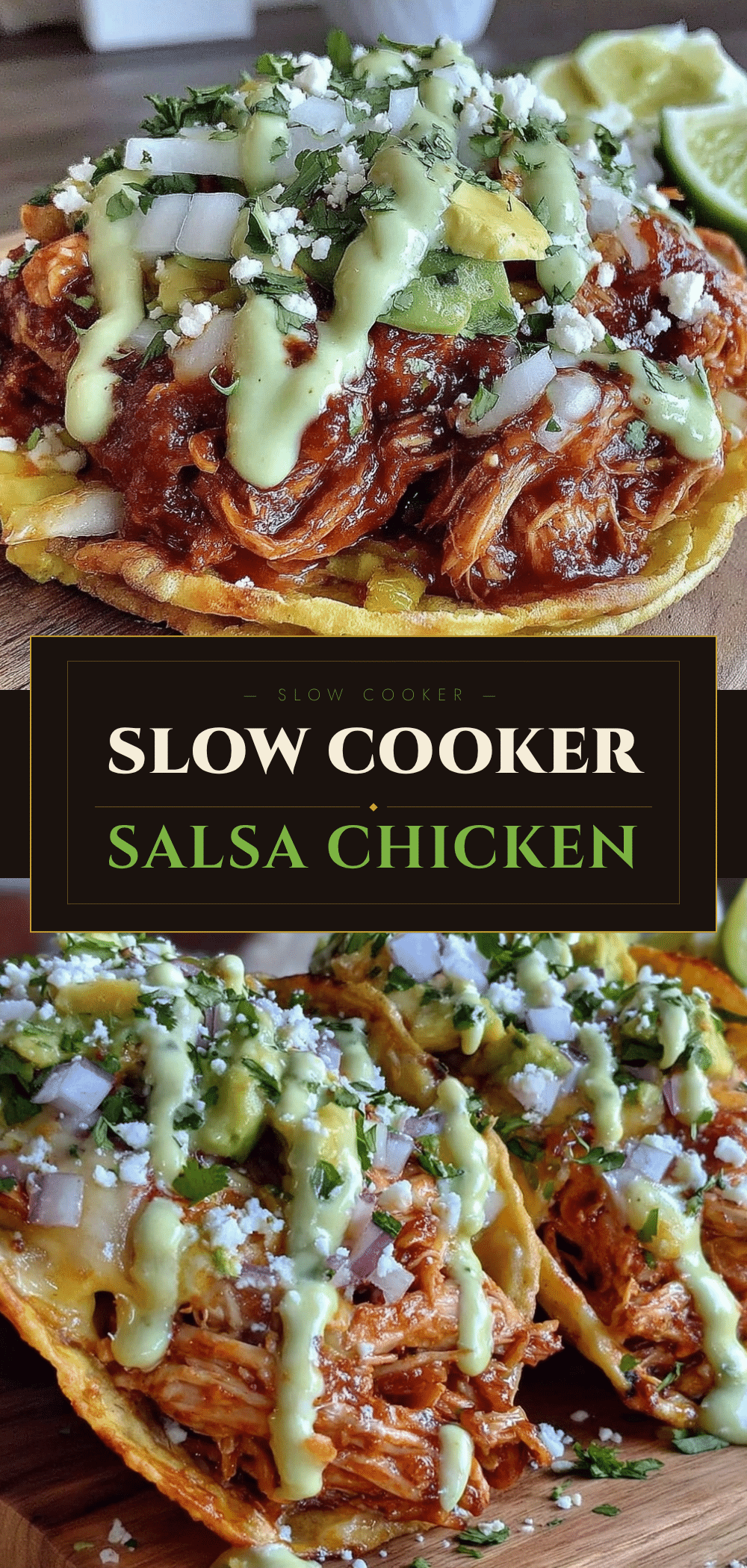 Easy Slow Cooker Salsa Chicken Tacos: Self-Care Dinner 5 easy slow cooker salsa chicken tacos recipe