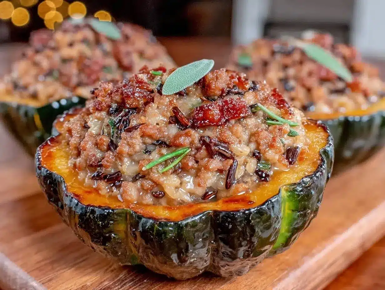 Easy Stuffed Acorn Squash: Budget-Friendly Fall Dinner 4 easy stuffed acorn squash preparation steps