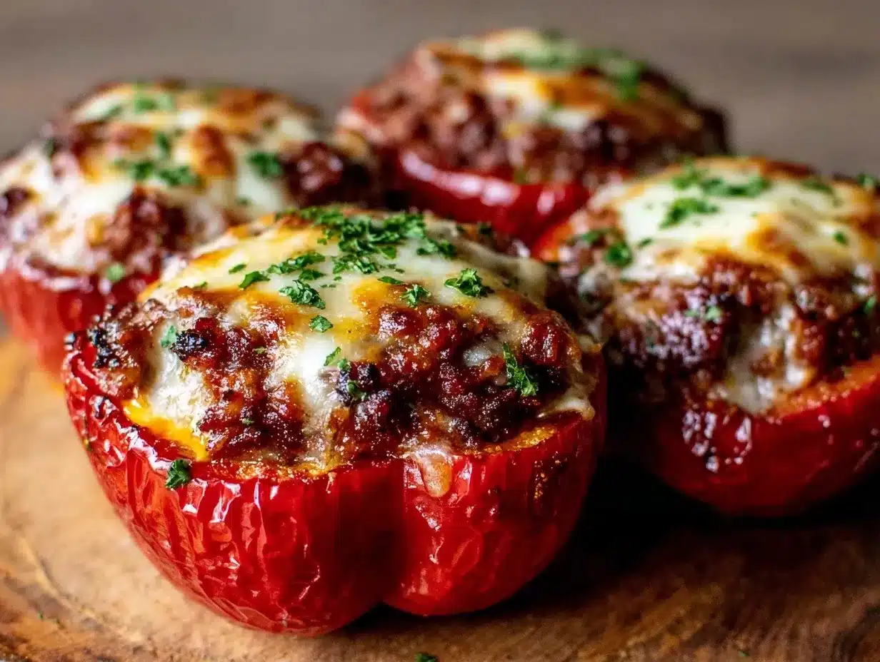 Easy Stuffed Bell Peppers: Beginner-Friendly Beef Recipe 4 easy stuffed bell peppers preparation steps