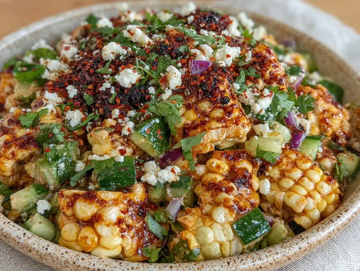 Elote Mexican Street Corn Salad: 4-Day Meal Prep 4 Elote Mexican Street Corn Salad Meal Prep preparation steps