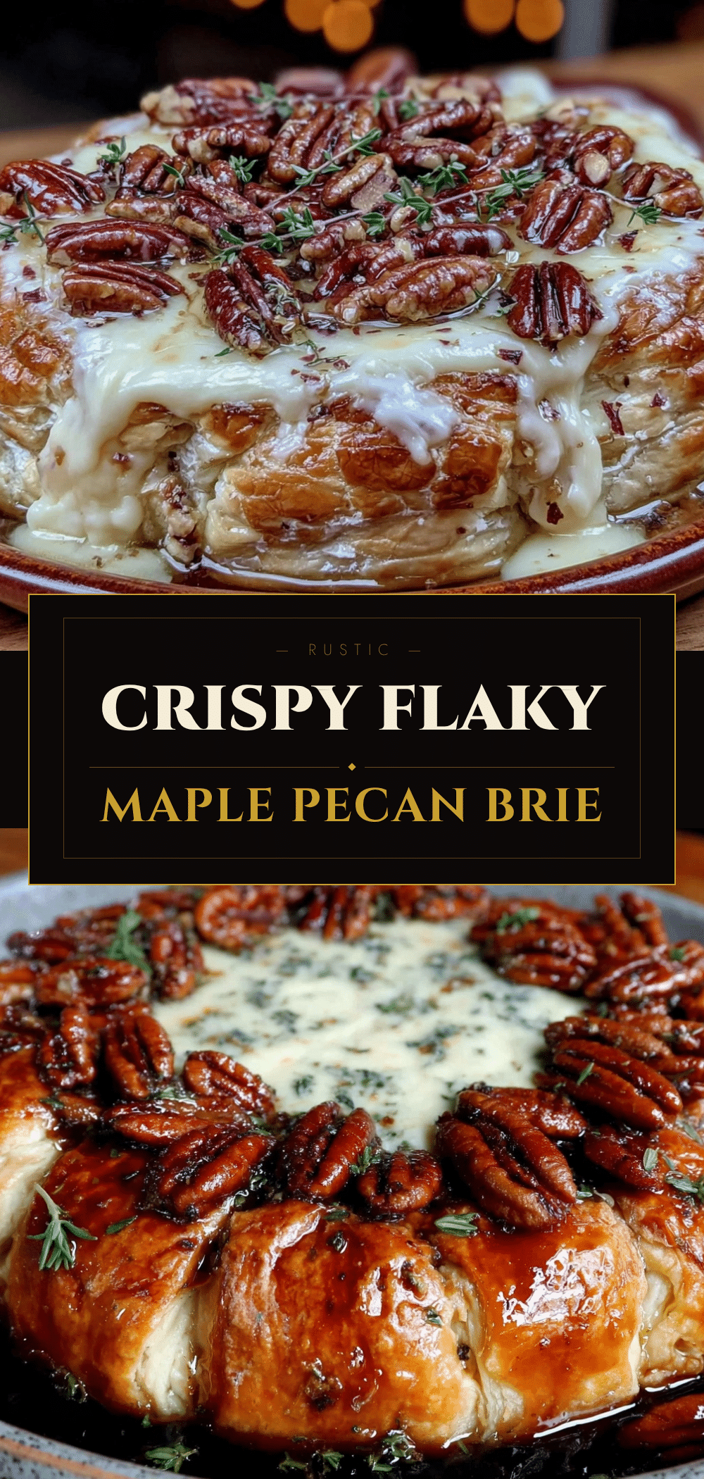 Fall Maple Pecan Brie in Puff Pastry: Easy 3-Ingredient Apple Brie 5 fall maple pecan brie in puff pastry recipe