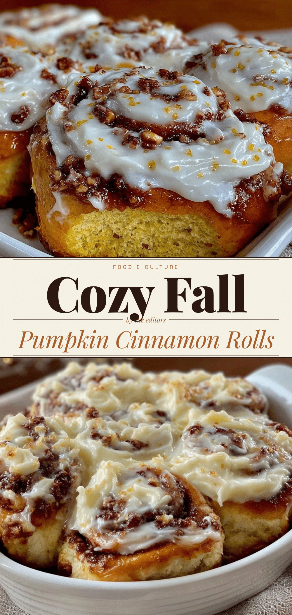 Fall Pumpkin Cinnamon Rolls: Best Easy Cozy Dessert 5 fall pumpkin cinnamon rolls recipe