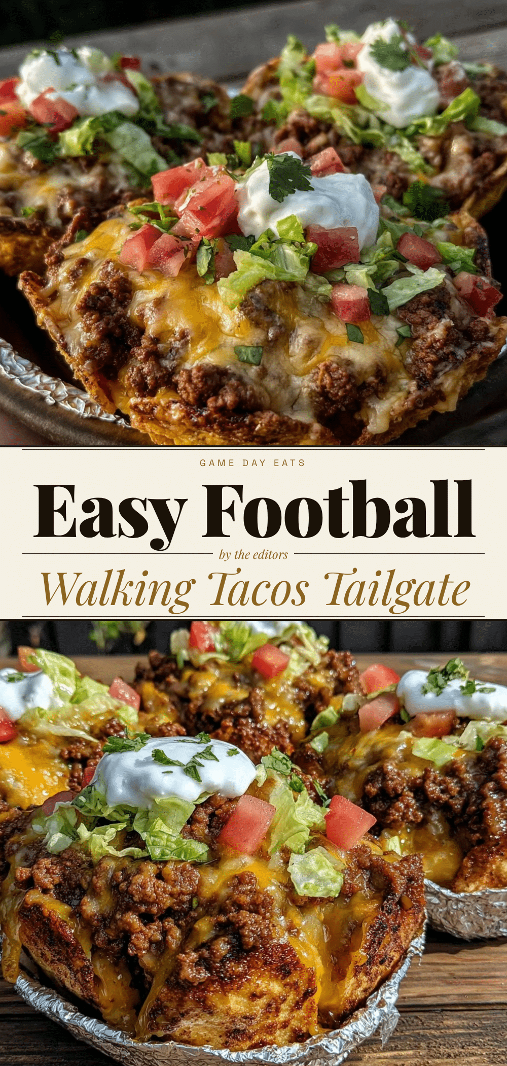 Football Tailgate Walking Tacos: 5-Step Game Day Snack 5 football tailgate walking tacos recipe