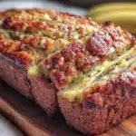grandmas fall pumpkin banana bread - featured image