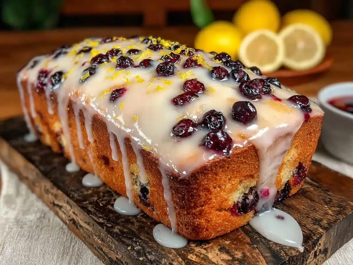 Moist Lemon Blueberry Loaf Cake: Easy Summer Recipe 4 moist lemon blueberry loaf cake preparation steps