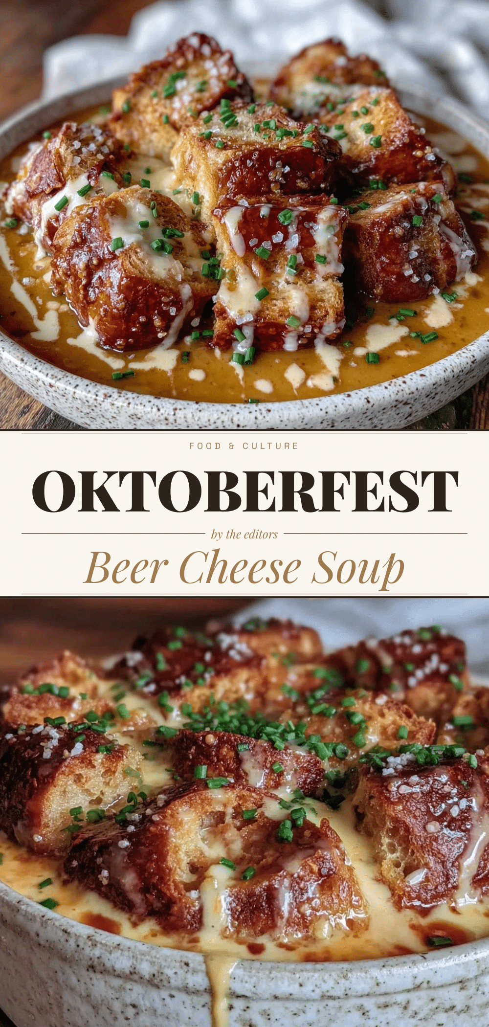 Oktoberfest Beer Cheese Soup: The Way My Grandmother Made It 5 Oktoberfest Beer Cheese Soup recipe