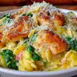 One-Pot Creamy Chicken Orzo - featured image