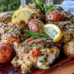 Sheet Pan Lemon Herb Chicken & Potatoes - featured image