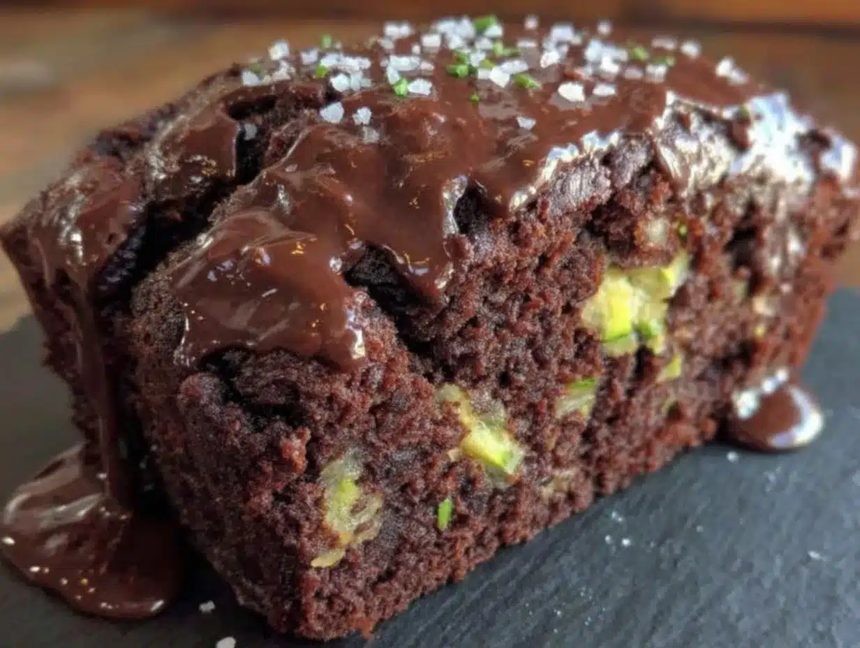 Smoked Double Chocolate Zucchini Bread: 5 Easy Steps 4 smoked double chocolate zucchini bread preparation steps