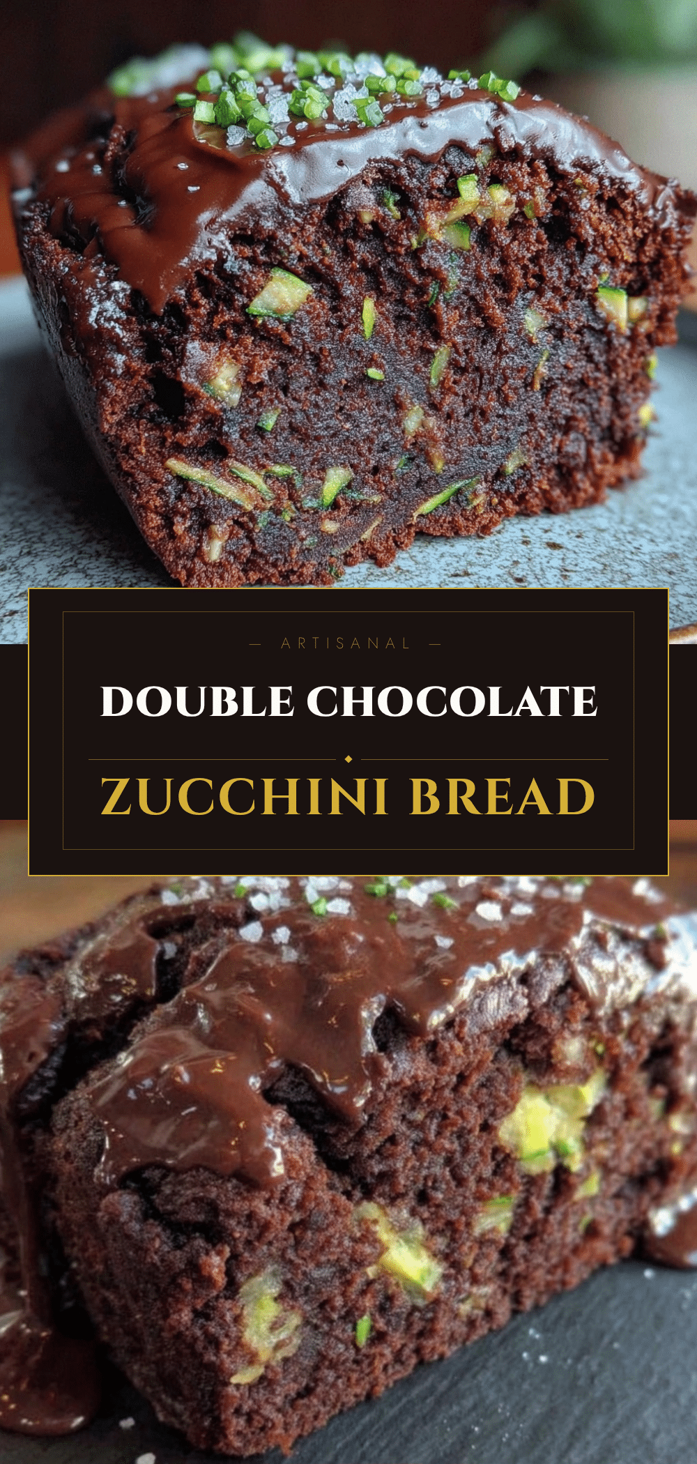 Smoked Double Chocolate Zucchini Bread: 5 Easy Steps 5 smoked double chocolate zucchini bread recipe