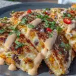 sweet potato black bean quesadillas - featured image