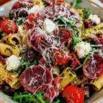 Zesty Italian Antipasto Pasta Salad - featured image